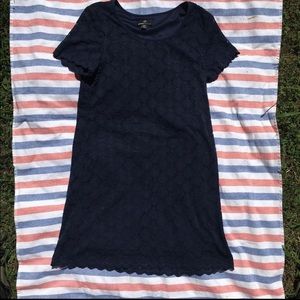 Pretty Navy Lace Dress